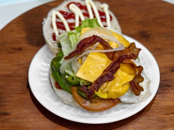 BACON EGGS CHEESE LOCO